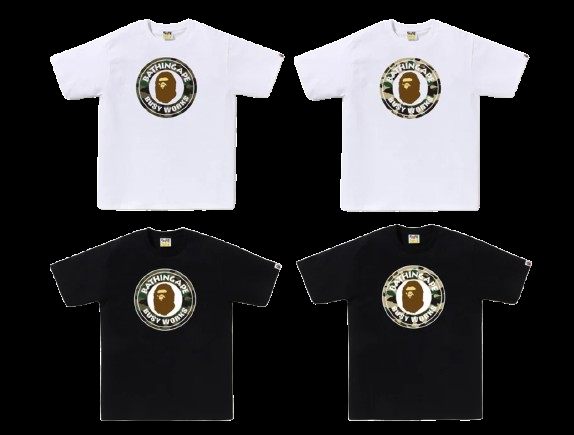 1ST CAMO BUSY WORKS TEE